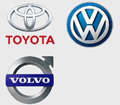 toyota-volkswagen-volvo